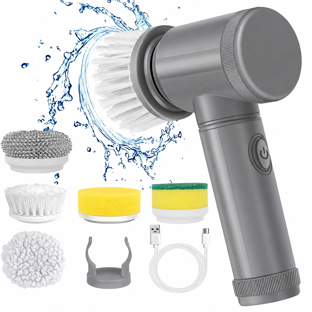 Turbo Clean - Cepillo Eléctrico de Limpieza