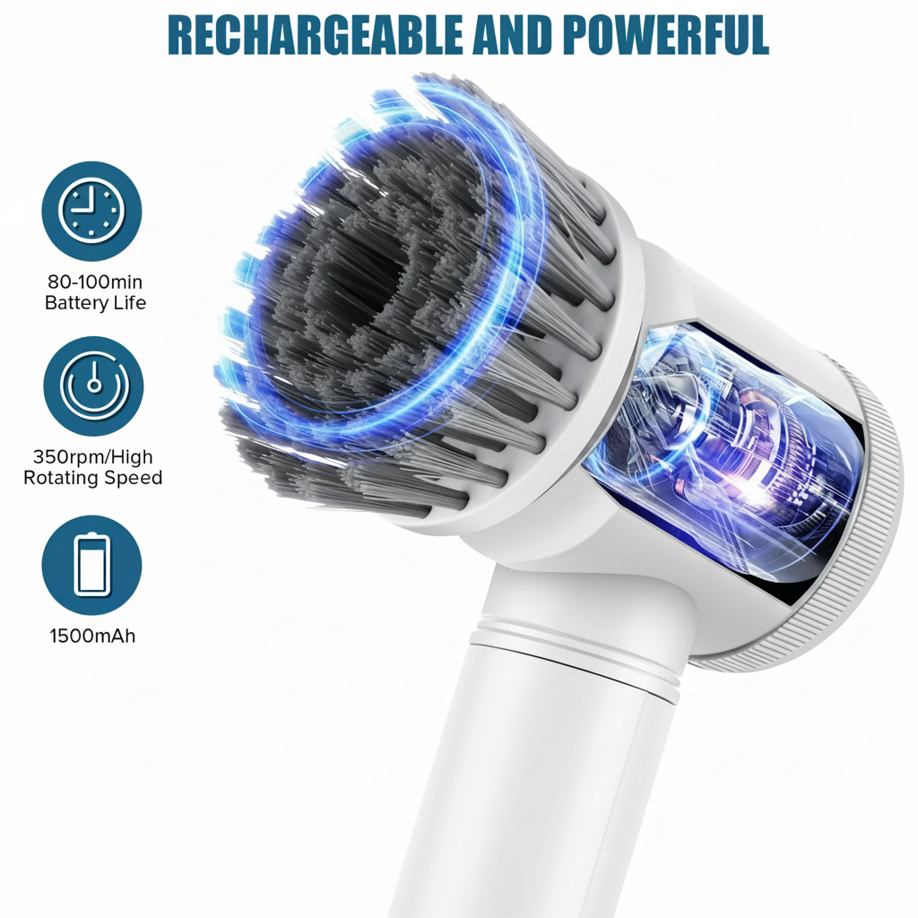 Turbo Clean blanco recargable